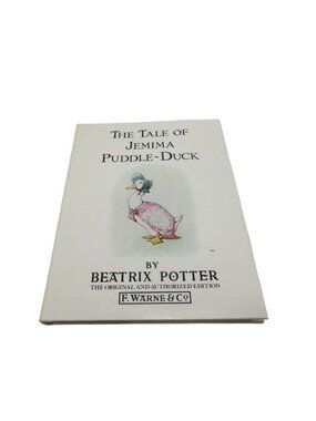 Beatrix Potter Tale of Jemima Puddle-Duck #9 Hardcover 1985 Book & Dust Jacket